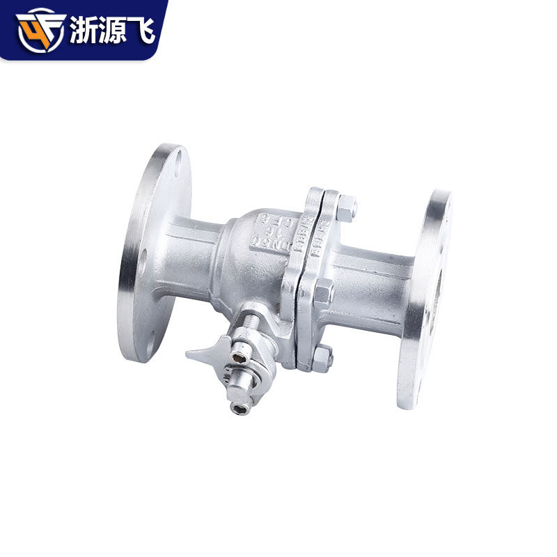 304不锈钢法兰式球阀Q41F-16P手动铸钢法兰阀门dn25 40 50 80 100