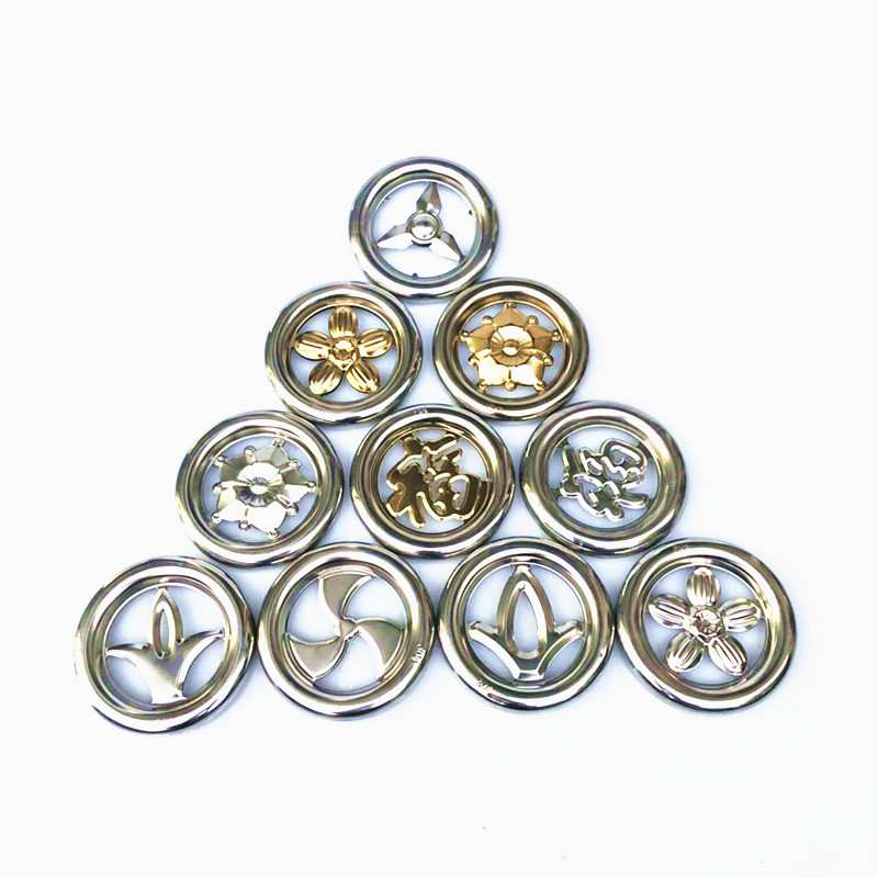 201精品 半金福五星花环圆圈不锈钢大门窗防盗网楼梯栏杆装饰配件