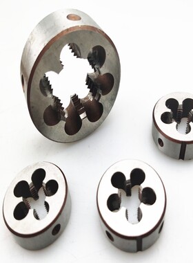 元板牙 圆板牙 合金工具钢板牙50M52m54m55m56m57m58m59m60*1.5*2