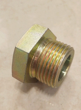 蓄能器接头M272转Zg1/4补芯内外丝储能器转接头M27变2分0227