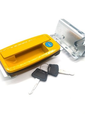 三一挖机后盖锁配件SY50 55 60 65 75 85 95罩盖锁机盖锁引擎盖锁