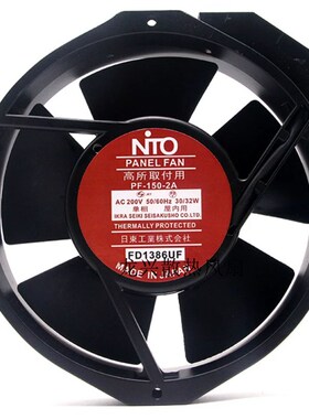 NTO JISNHU PF-150-2A AC 200V 金属外壳 17238 散热风扇