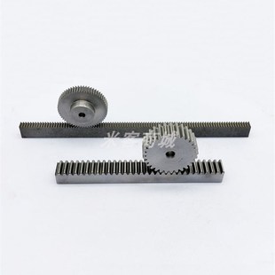 碳钢齿条0.8模直齿条齿轮直线传动导轨 正齿条