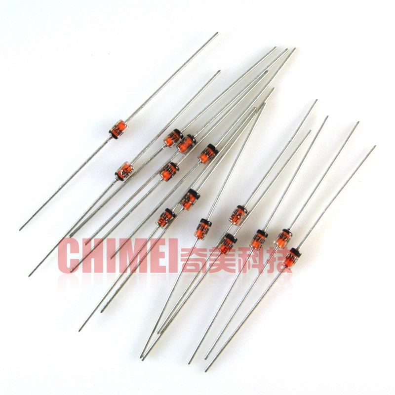 【全新原装】玻璃稳压二极管 1N4744 15V 电子器件 100只/包=8元