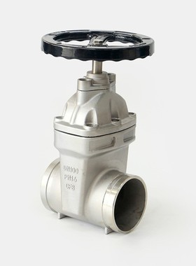 304不锈钢沟槽软密封闸阀Z85X不锈钢沟槽暗杆闸阀Z81X明杆闸阀100