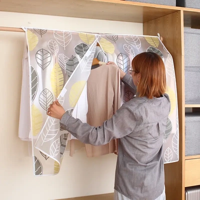 【下单立减50】衣服防尘盖布防尘罩透明衣柜衣罩西装大衣防尘袋XD