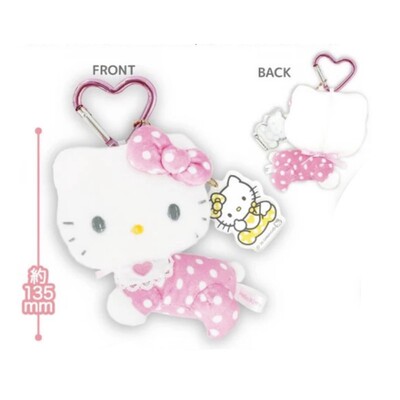 预售需补邮 sloNIC婴儿宝宝hellokitty丹尼尔毛绒挂件挂饰