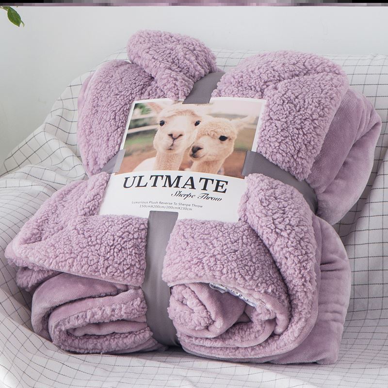 2020午睡毯学生防o滑教室用加绒盖毯法兰绒毯空调房舒适铺床单子