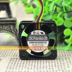 24V 0.07A 散热 1090424H6D18 风扇 3线 4020 20MM 山洋SAN