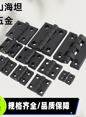 AKQ52-G-Z-2020/3030/3040/4040 尼龙型材用合页 黑色塑胶铰链