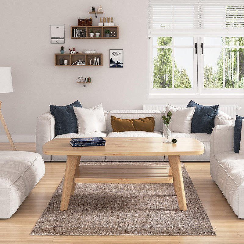 茶几家用小户型沙发边几角几现代简约办公室茶桌出租房简易小桌子