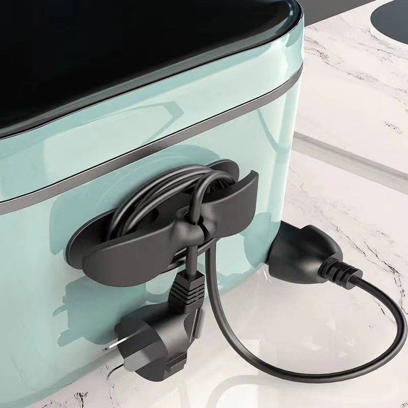 免打孔理线器电线插头插座电源线充电线挂钩收纳固定整理绕线神器