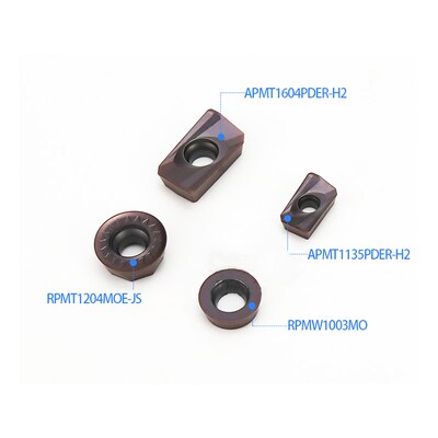 刀粒铣刀片APMT1135 1604 RPMW1003R4R5R6粗精铣刀片