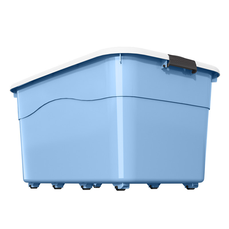 特大号收纳箱家用塑料加厚整理箱子衣服玩具储物盒搬家神器周转箱