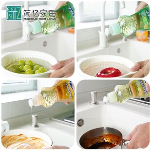 日本进口果蔬洗洁精厨房餐具碗碟去油污清洁剂浓缩不伤手600ml