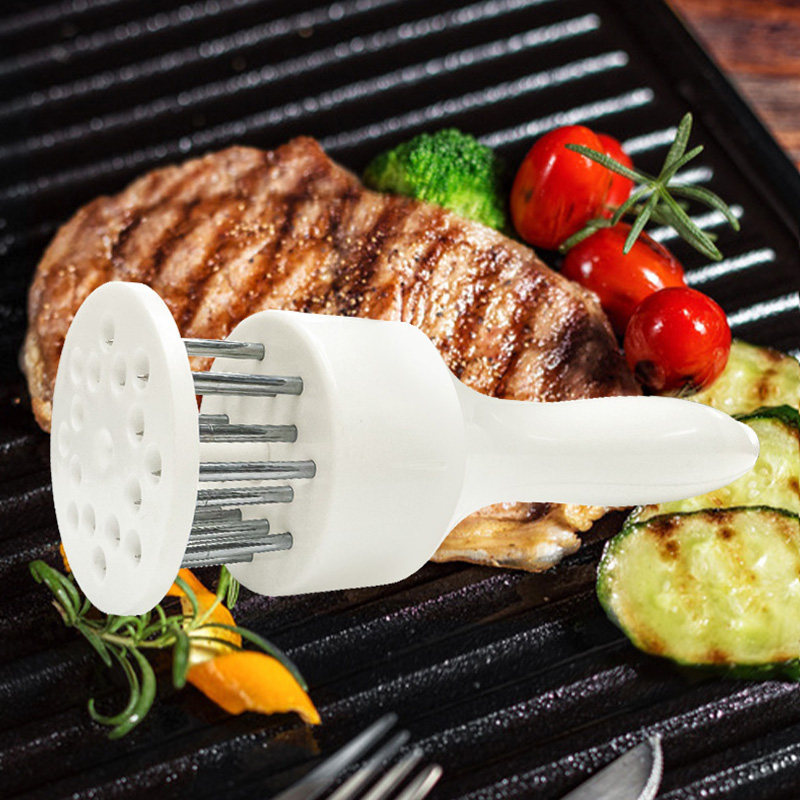扣肉插肉针不锈钢松肉器猪皮扎孔器扎肉皮做扣肉神器嫩肉针敲肉锤