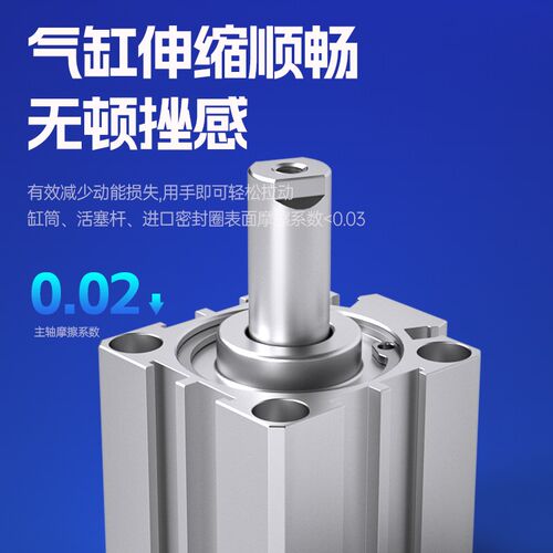小型气动薄型气缸SDA20/25/32/40/50/63/80X10X15X20*40X50X25X30