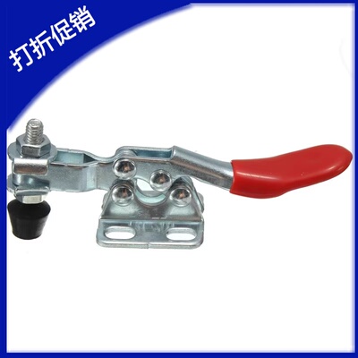 快速夹具TCHF2 TCHF2S 卧式把手型快速夹钳-法兰底座型 肘夹