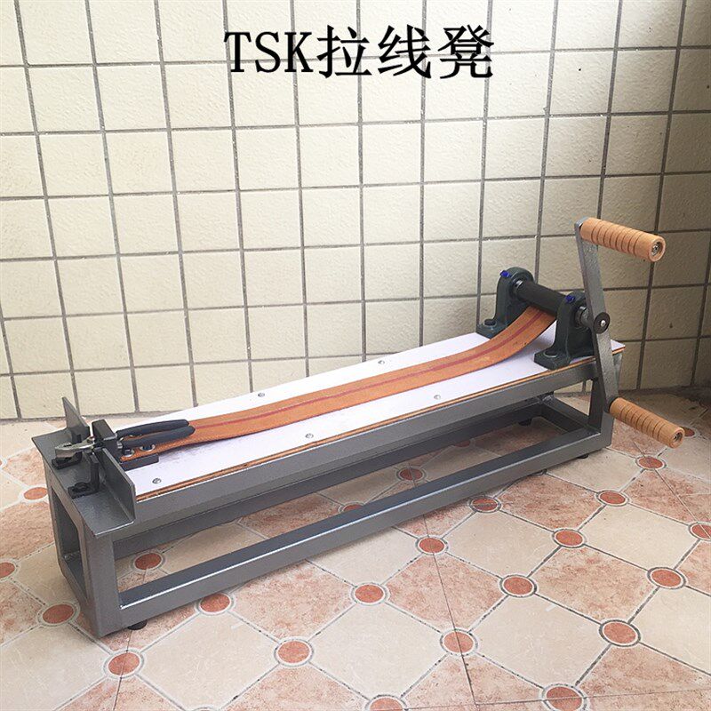 双臂TSK拉线板凳大型手摇拉线机小型座台拉丝凳银首饰高脚拉线架
