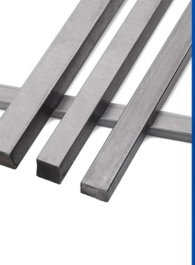 AJS 316/201/304不锈钢平键销料平键条钢四方键棒1米A3长钢扁钢料