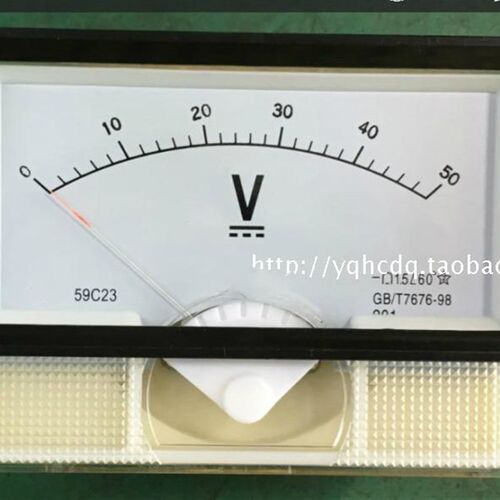 59C23-中频炉指针式直流电压表30V50V100V300V600V750V1000V中频