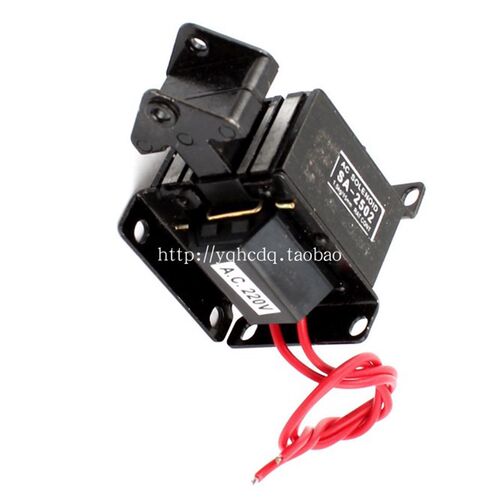 电磁铁SA-2502 (MQ6)吸力1.5KG行程15mm交流220V牵引推拉式电磁铁