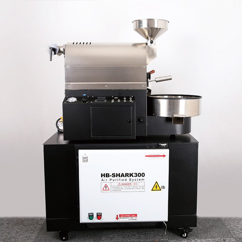 HB静电除烟设备Shark300 咖啡烘焙专用 烟气净化工作平台全自动