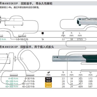 755R 不带刻度扭力扳手 1系列 达威力STAHLWILLE 德国原装