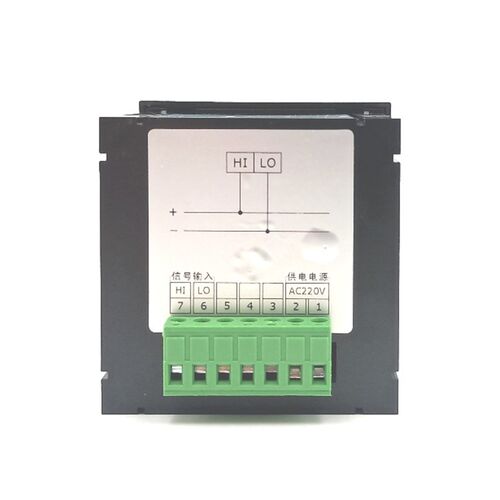 数字显示变频器外接模拟量转速表DP3-1500RPM转分电机米速线速表