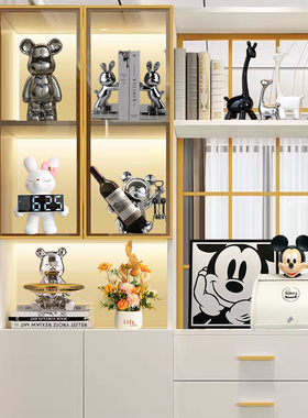 新房客厅玄d关装饰品摆件轻奢高档家居电视酒柜网红创意软装高级