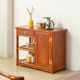 红木家具花梨木茶水柜新中式餐边柜简约实木茶柜刺猬紫檀储物茶几