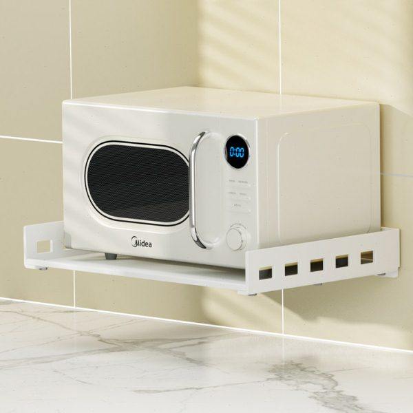 cs厨房置物架免打孔墙上微波炉架子壁挂家用台面电饭锅烤箱支架收,厨房/烹饪用具,微波炉置物架,淘宝优惠券,粉丝福利购,淘宝优惠卷