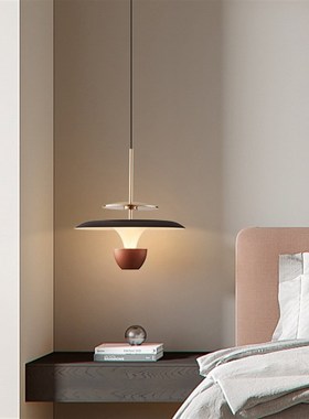 网红升降自由悬停极简现代沙发玄关柜创意蘑菇O主卧室民宿床头吊