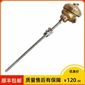 PT100热电阻 Φ12 螺纹m20 WZPK 1.5 100℃ 230 上海仪表 500mm