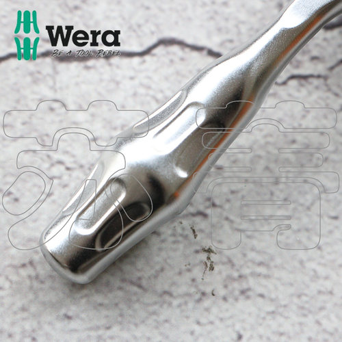 德国Wera维拉8008 A Zyklop Mini 3迷你棘轮手柄扳手1/4驱动 6.3