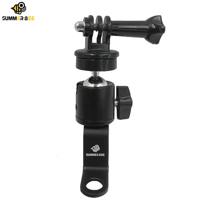 osmo pocket2代配件适用insta360onex2摩托车后视镜固定支架360度