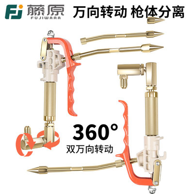 新款万向黄油枪枪头气动高压黄油机嘴头配件大全汽动手动电动通用