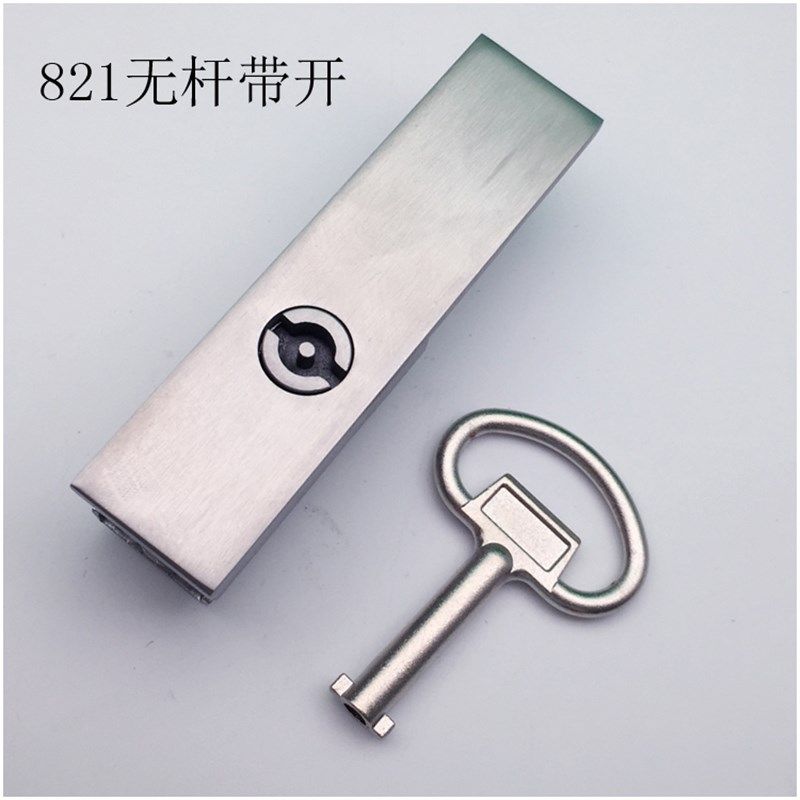 MS821不锈钢天地连杆锁威图机柜门锁不锈钢配电箱柜门机械锁