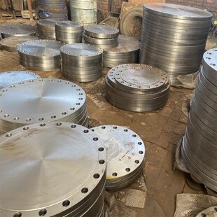 碳钢法兰盲板PN10国标碳钢法兰盖板PN16化工部盲板DN50 65 80 100