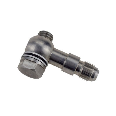 改装适用于斯巴鲁鱼眼TD04L空心供油螺丝M10x1.5mm转An4banjo接头