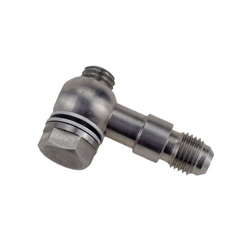 改装适用于斯巴鲁鱼眼TD04L空心供油螺丝M10x1.5mm转An4banjo接头
