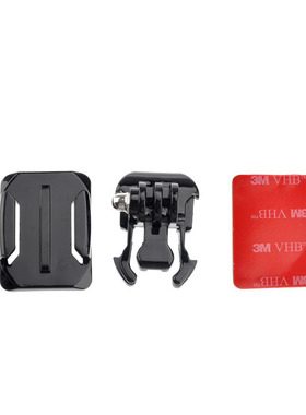 适用于gopro9/8头盔底座固定支架弧面3m胶insta360oner摩托车配件