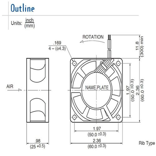 D60BH-24 6025 24V 0.18A 全新大风量轴流风机 变频器散热风扇