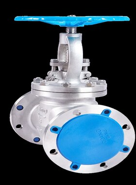 远恩不锈钢304国标法兰截止阀J41W-1016/25水高温蒸汽导热油DN100