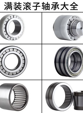 重载满滚柱圆柱滚子轴承NNCF/SL20内经25 30 35 40 45 50 55 6065