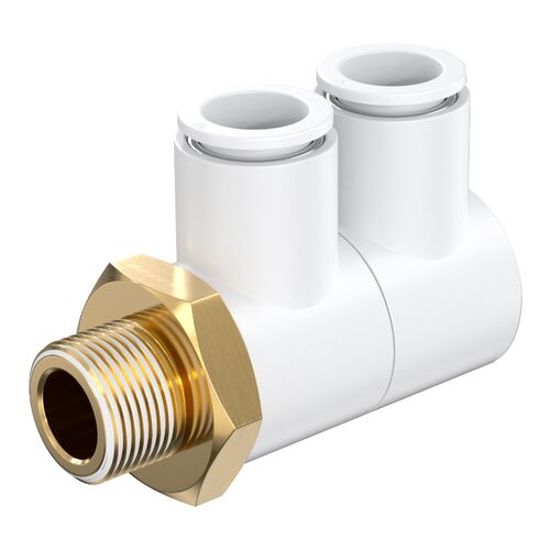 KQ2VD06-01AS/KQ2VD08-02A/KQ2VD10-03-04AS气管单头两组万向接头