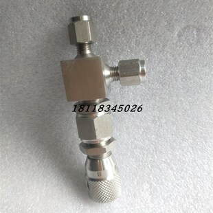 WL94H 流量调节阀 不锈钢调节阀 微量调节阀 NPT 角式 320P