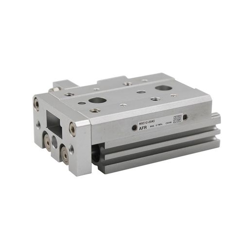 气动带磁精密导轨滑台气缸HLS6L 8L12L 16L 20L 25L-10 20 30 50A