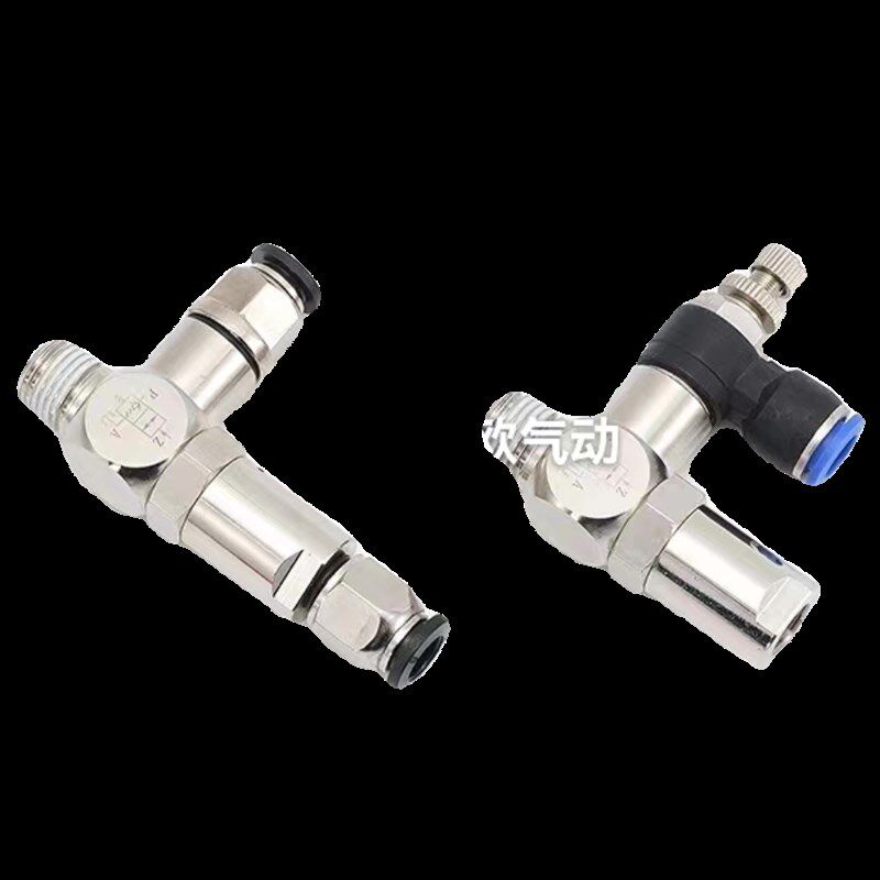 诱导止回阀气动快插逆止阀PCV08诱导阀PCV06PVF10气控单向阀PCV15