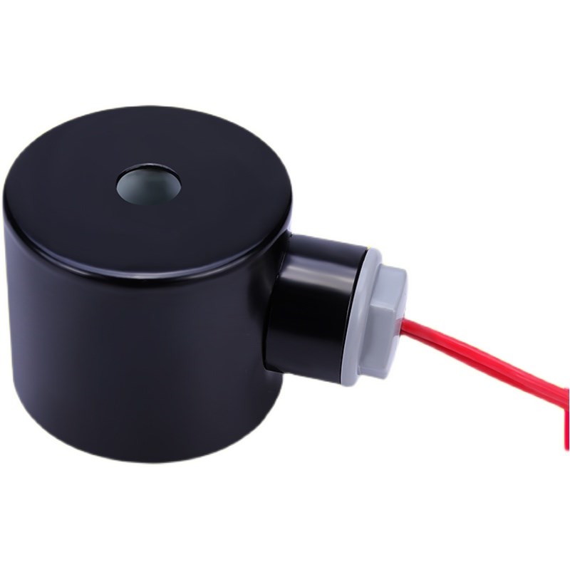 2W电磁阀线圈220V放水阀24V气阀配件12V开关4分6分1寸电磁控制阀